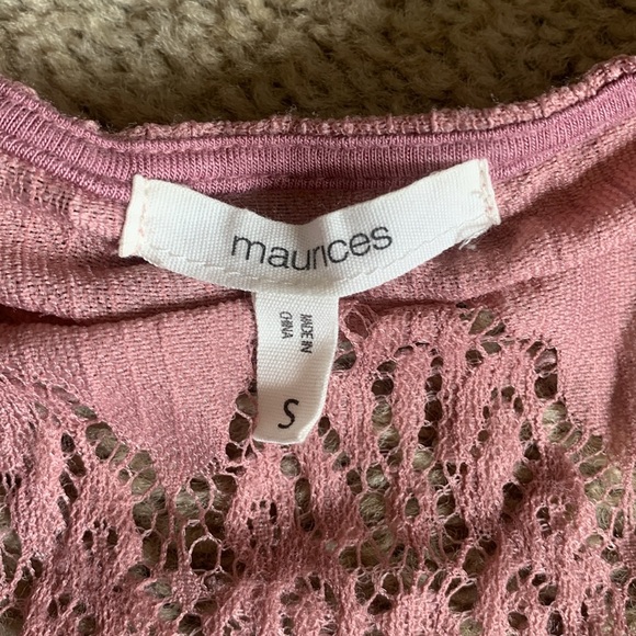 3/$12 - Maurice’s Mauve Pink Kimono - Picture 2 of 4
